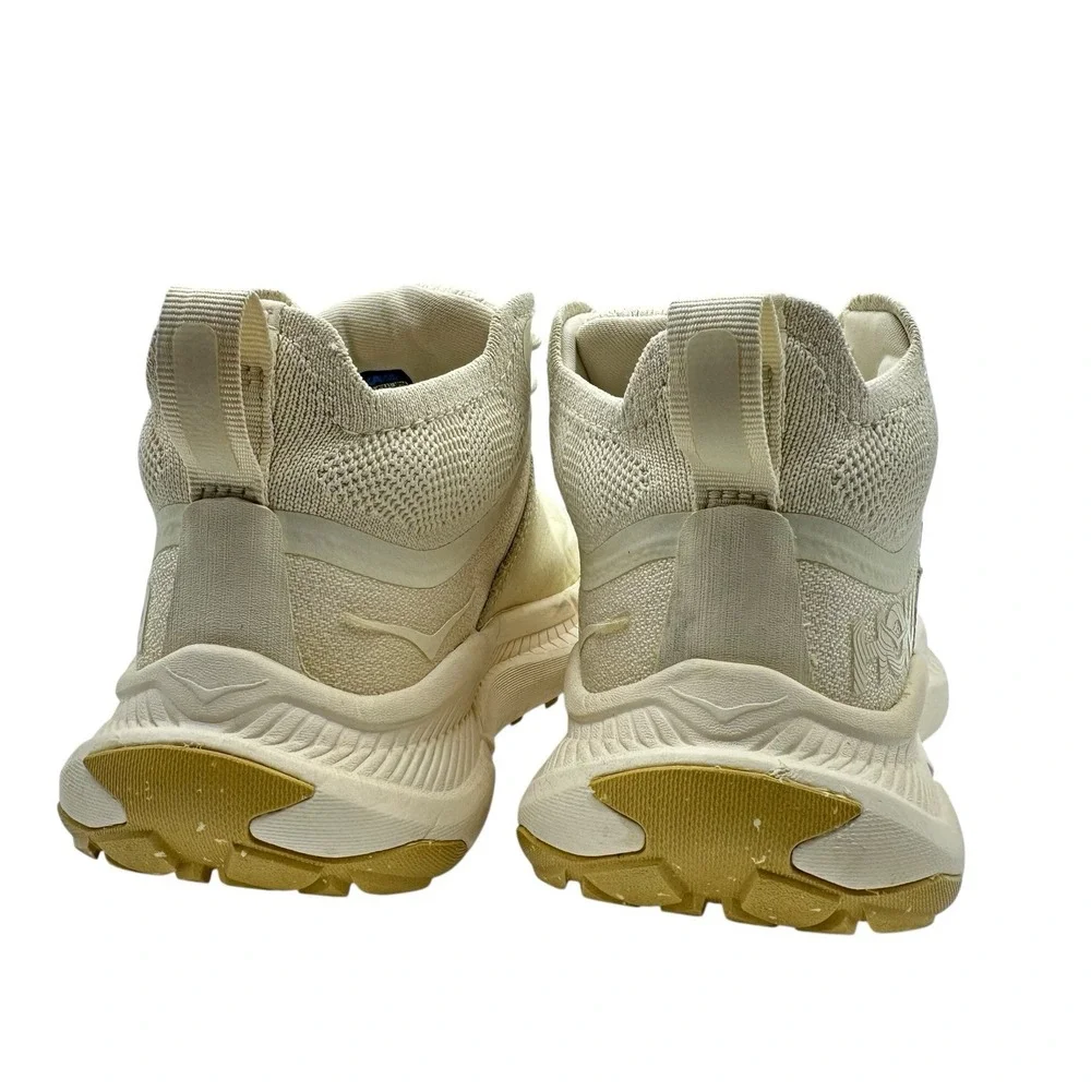 Womens 8 B - HOKA Transport‎ Chukka GTX Hiking Shoes - Oat Milk/Alabaster